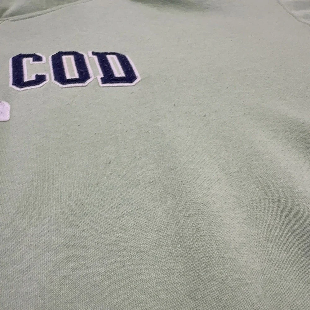 Cape Cod Cuffy's Hoodie Mens 2XL Green Cotton Blend Pullover Souvenir Streetwear